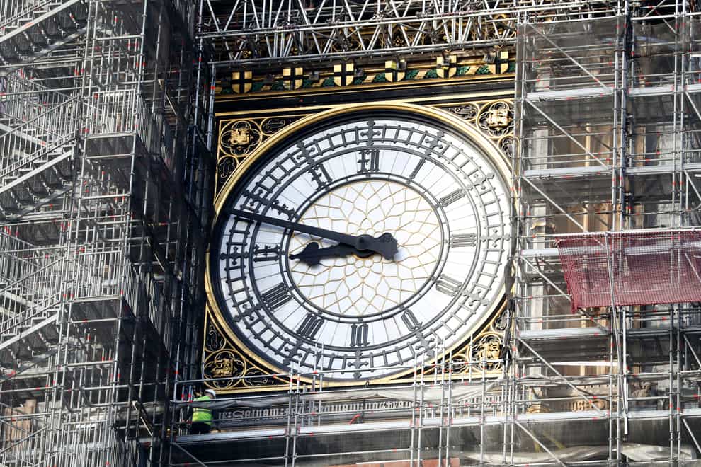 Big Ben's bongs will ring in the new year