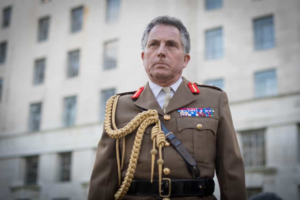 Chief of Defence Staff General Sir Nick Carter