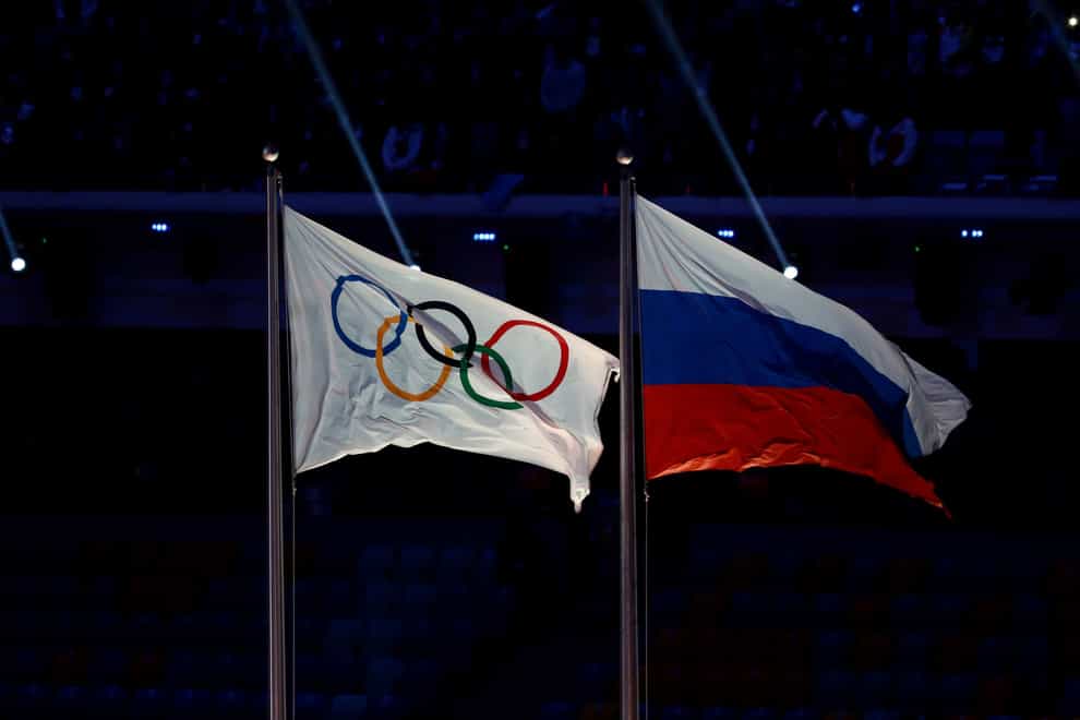 Russia has been barred from being officially represented in major sports events for the next two years