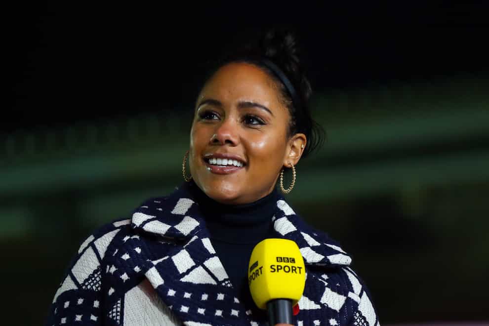 <p>Alex Scott is among female football pundits who have suffered sexist remarks</p>