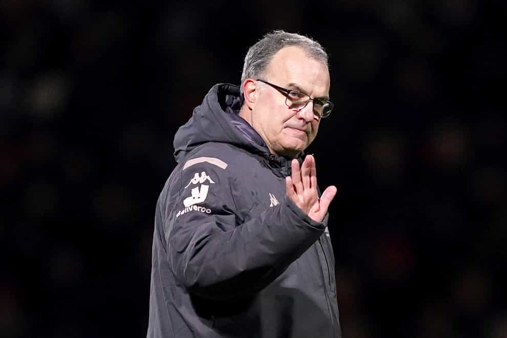 <p>Bielsa will look to lead Leeds to victory over Manchester United this weekend</p>
