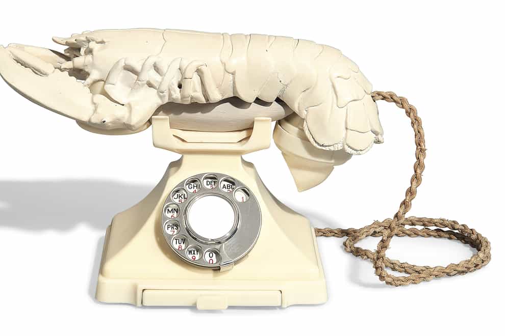 Salvador Dali’s lobster telephone