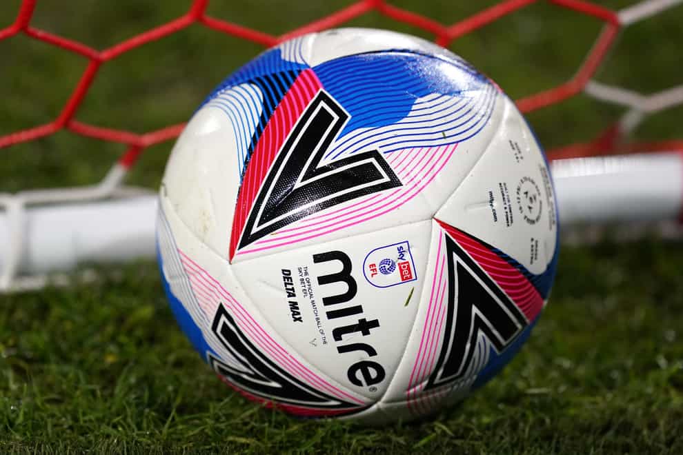 A general view of a football