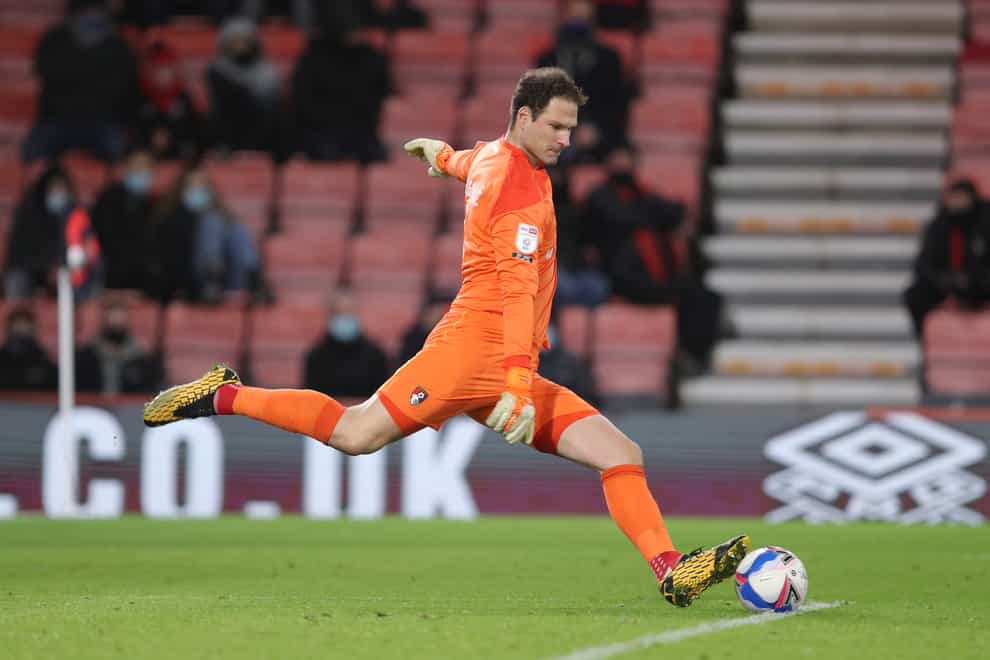 Asmir Begovic kept Bournemouth in the game with two fine saves