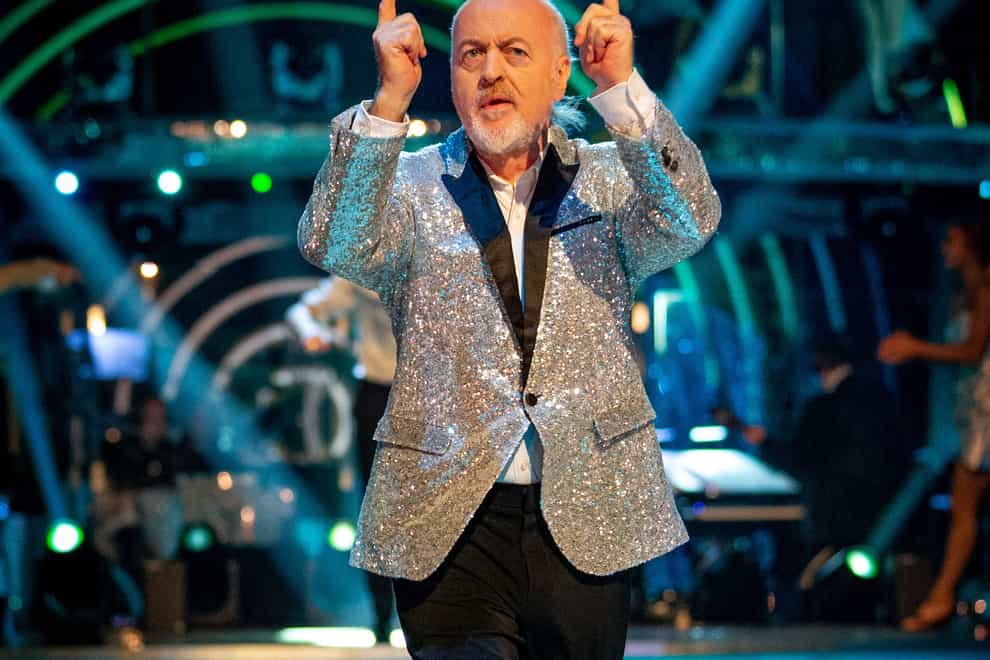 Bill Bailey during the final of Strictly Come Dancing 2020