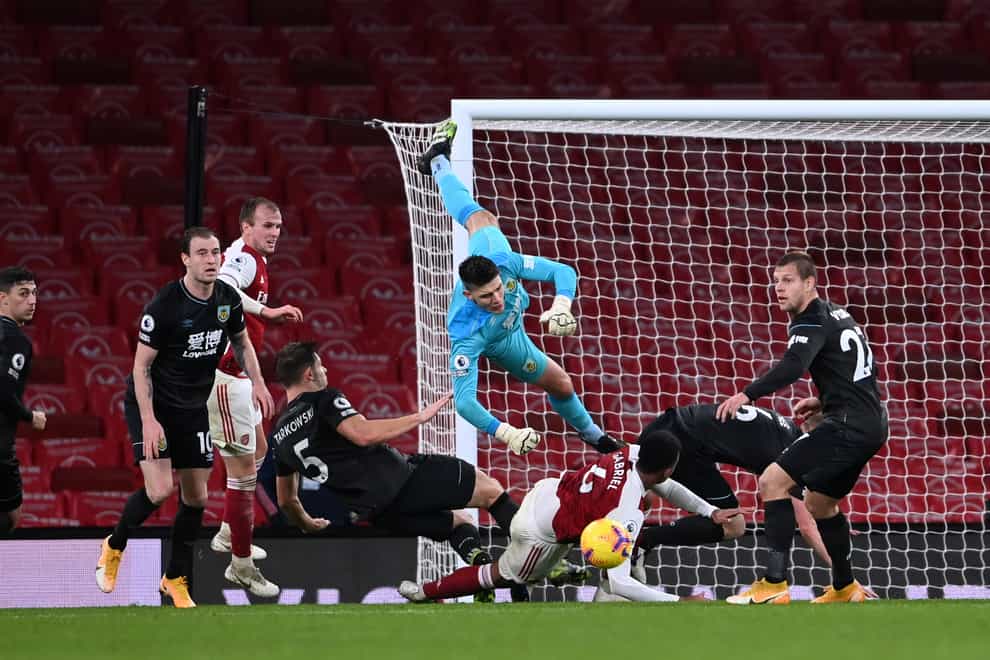 Nick Pope has been in fine form for Burnley over the last two months