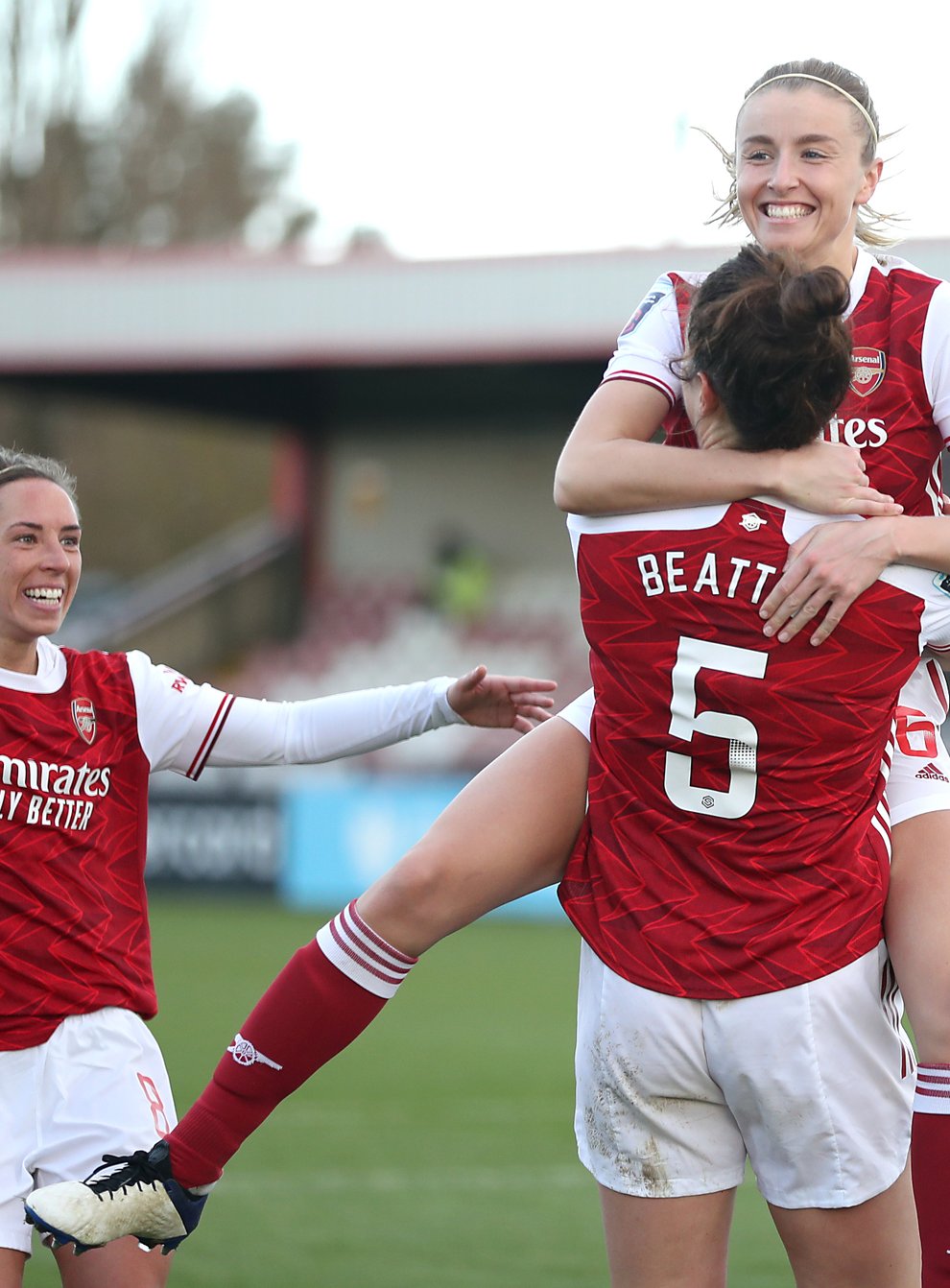 Arsenal have gone second in the WSL