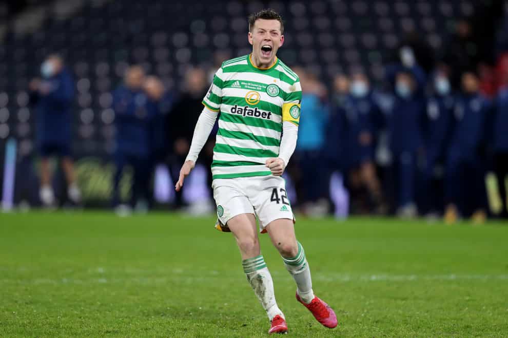 Celtic’s Callum McGregor enjoyed another penalty shoot-out win