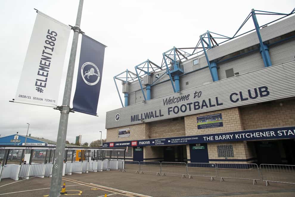 Millwall's games will be off