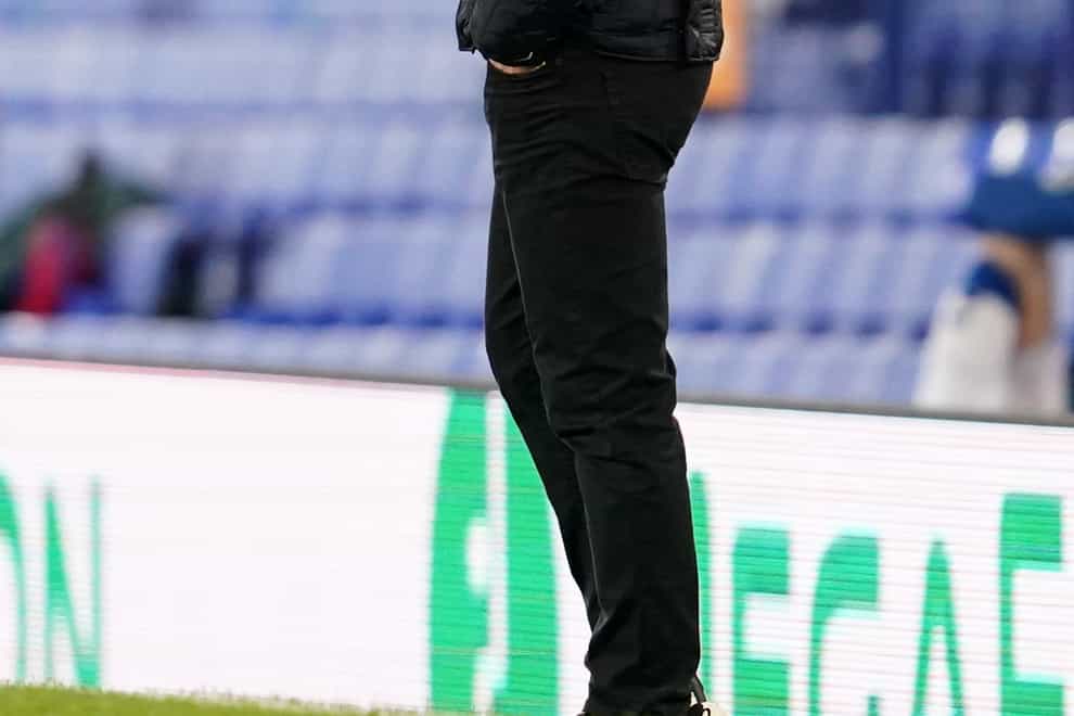 Mikel Arteta's Arsenal went down 2-1 at Everton on Saturday (Jon Super/PA)