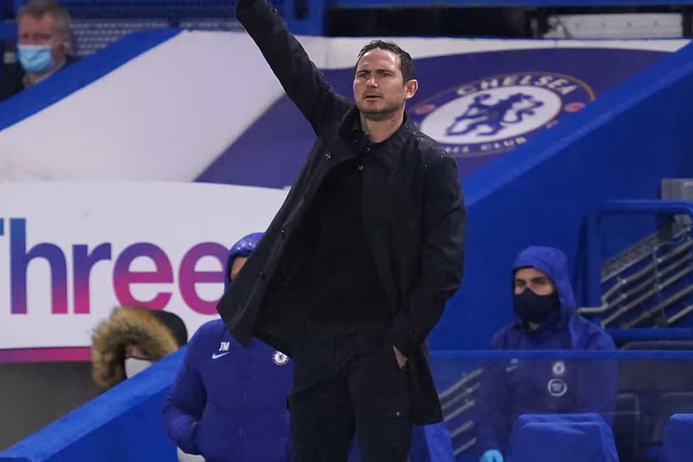 Frank Lampard will hope Chelsea can continue to move up the table