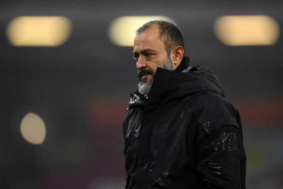 Nuno Espirito Santo could face an FA charge after his comments about referee Lee Mason (Gareth Copley/PA)