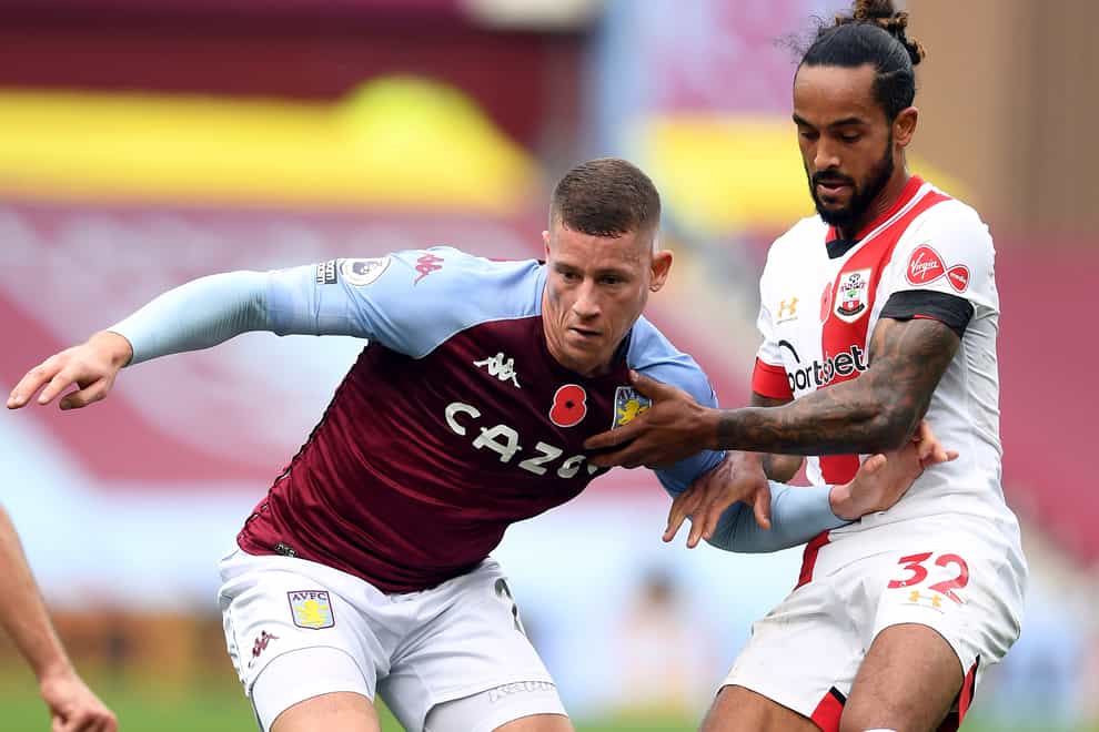 Aston Villa’s Ross Barkley suffered a hamstring injury in November (Gareth Copley/PA)