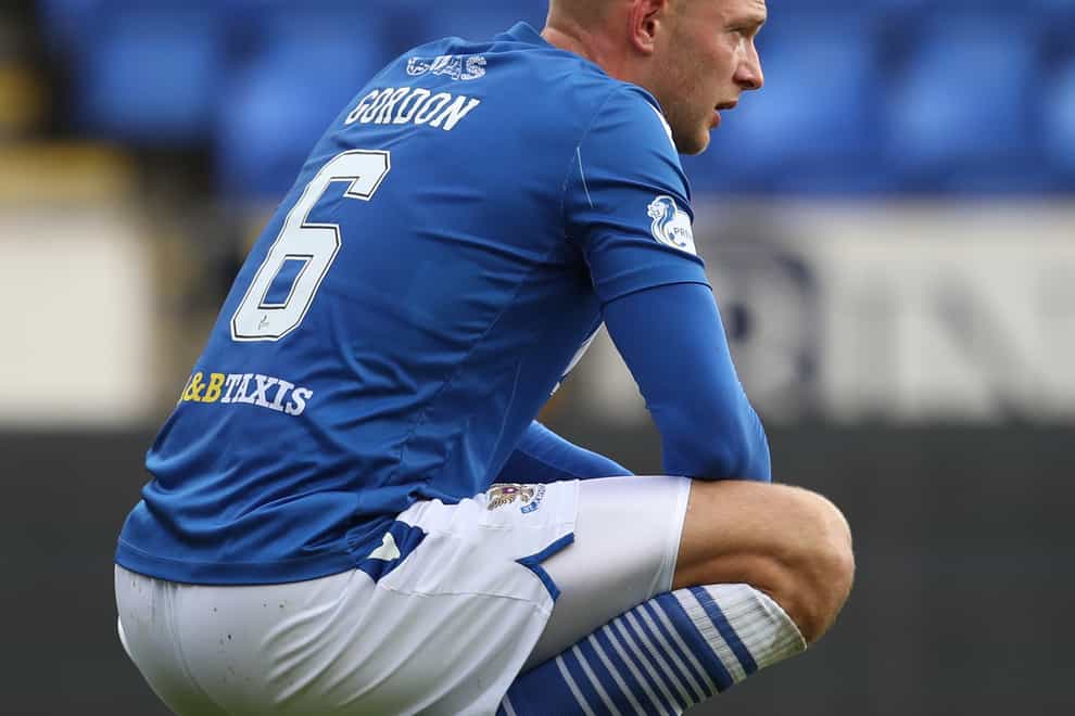St Johnstone’s Liam Gordon looking to take Rangers' scalp