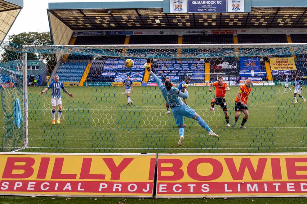 Kilmarnock hit four past Dundee United in August