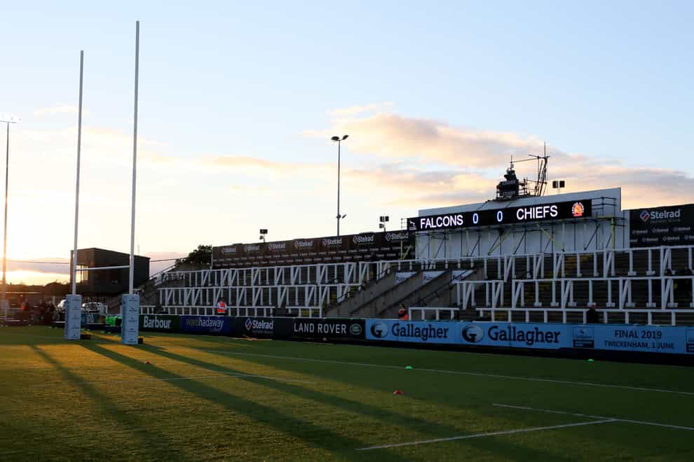 Newcastle game against Leicester at Kingston Park has been called off