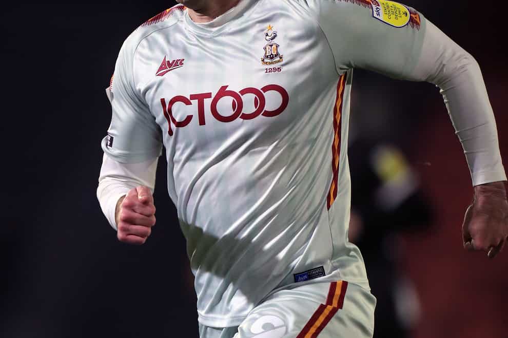 Lee Novak opened the scoring for Bradford at Grimsby