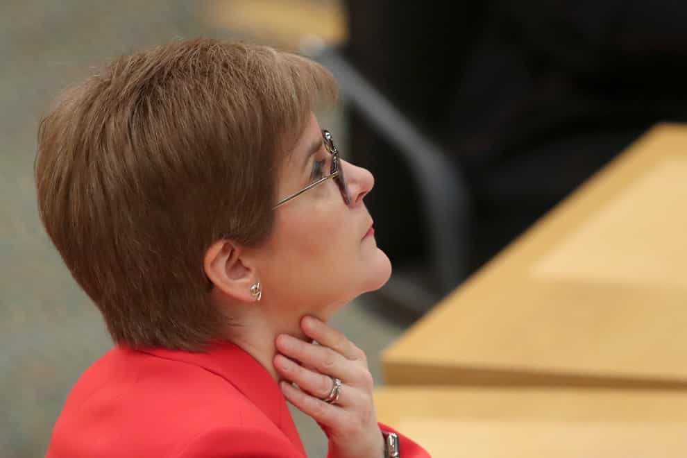 <p>Scotland’s First Minister said she took her face mask off at a funeral wake in a bar</p>