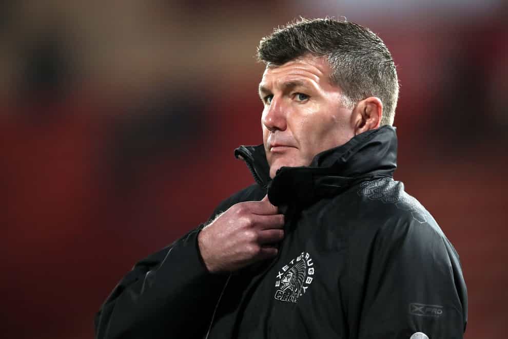 Exeter boss Rob Baxter says Saturday's game against Gloucester will go ahead