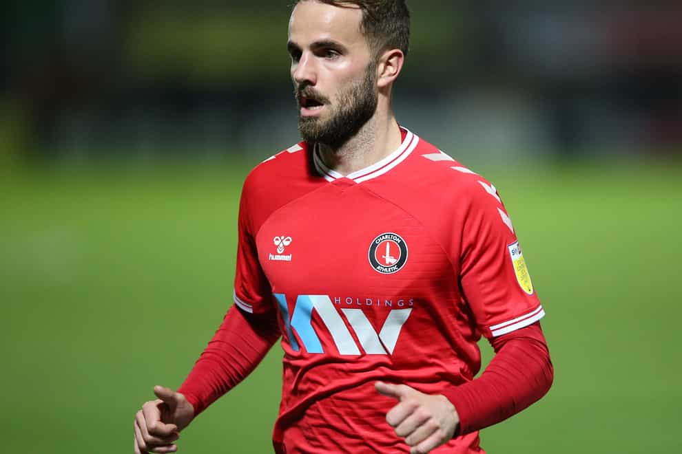 Andrew Shinnie in action for Charlton