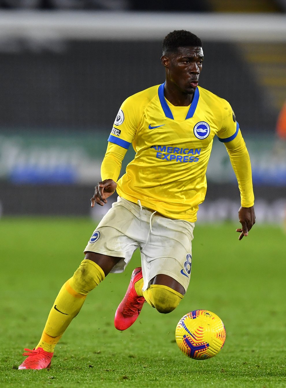Yves Bissouma joined Brighton from French club Lille in 2018
