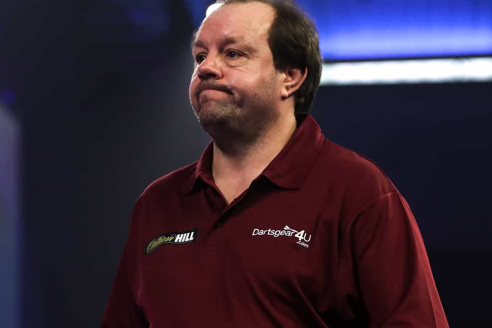 Jason Lowe reacts to beating Michael Smith