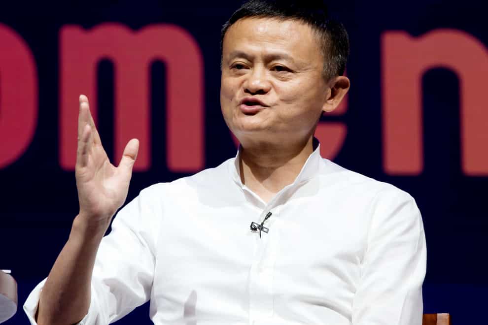 Chairman of Alibaba Group Jack Ma whose company is facing an anti-monopoly probe