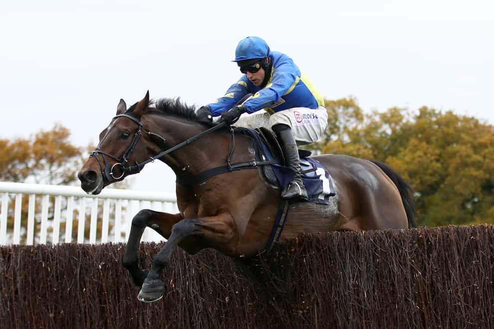 Shan Blue will bid to make it three from three over fences in the Ladbrokes Kauto Star Novices' Chase at Kempton (Tim Goode/PA Images)