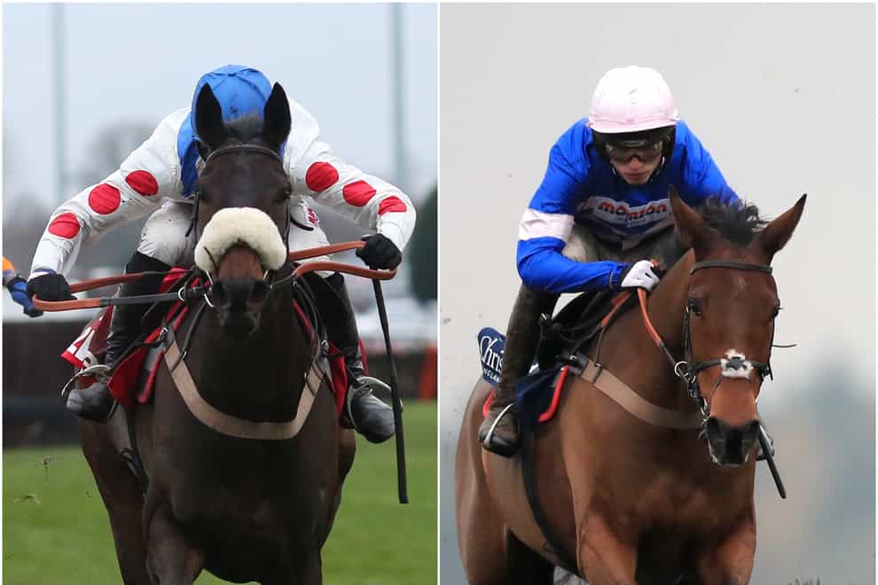 Clan Des Obeaux (left) and Cyrname renew rivalry in the King George
