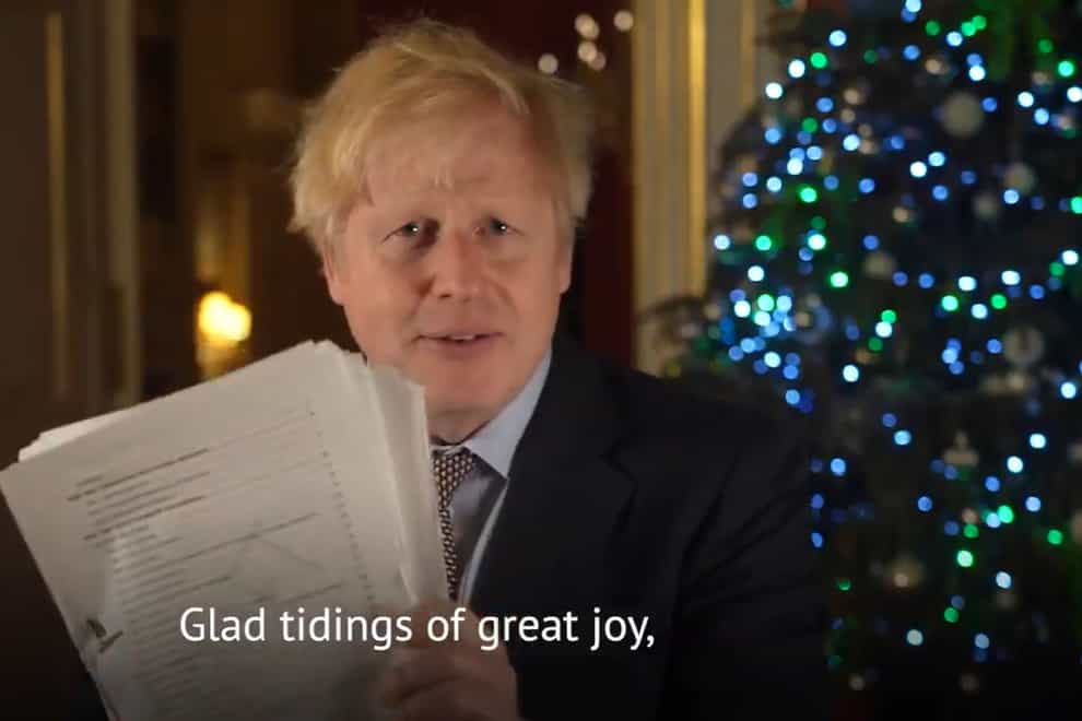 Boris Johnson presents the trade deal to the nation