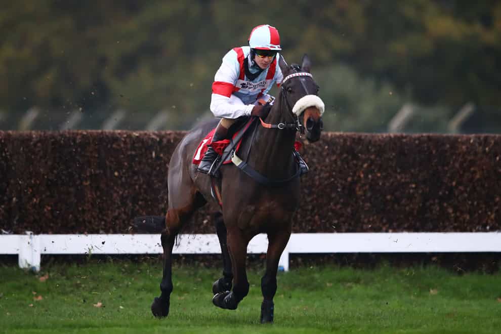 Dominateur runs in the Welsh Grand National