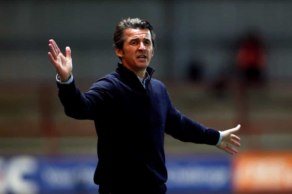 Fleetwood manager Joey Barton protested to the referee after the final whistle against Crewe