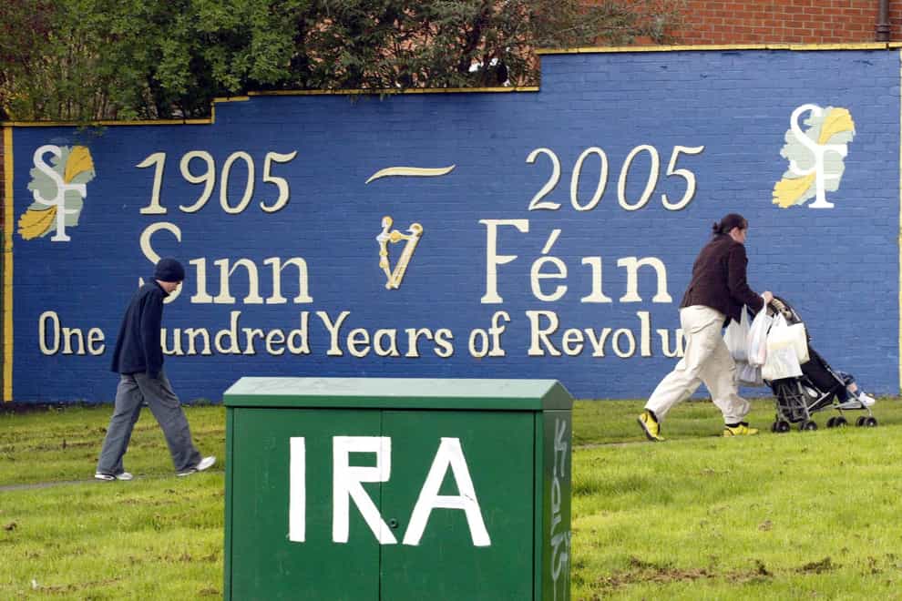 An IRA Mural in West Belfast
