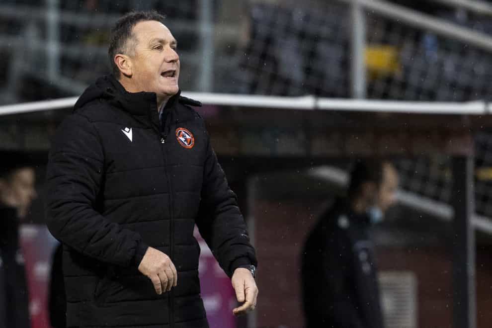 Dundee United manager Micky Mellon is delighted with Nicky Clark