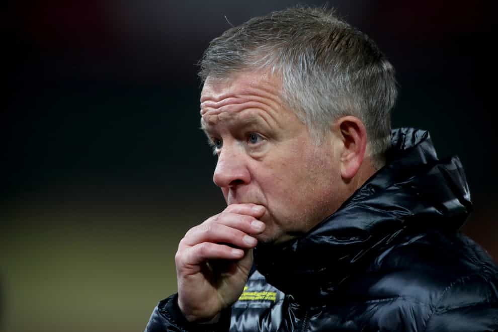 Chris Wilder has admitted his embarrassment at Sheffield United's Premier League plight