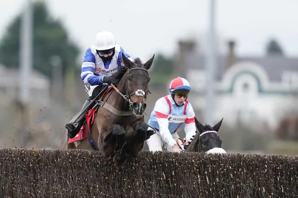 Bryony Frost and Frodon on their way to victory in the King George