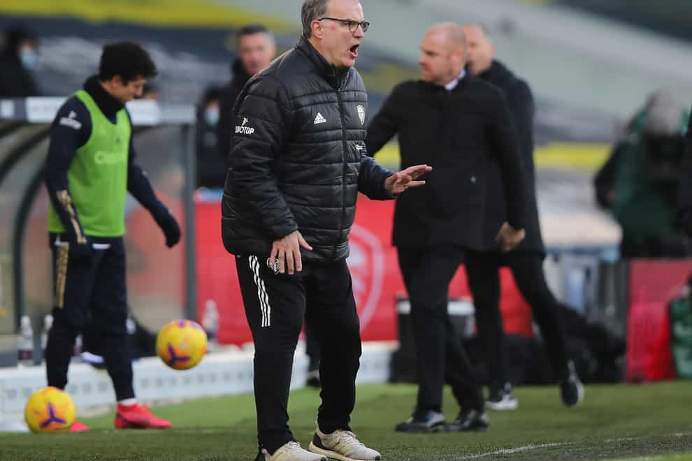 Marcelo Bielsa was forced to field a new-look defence against Burnley