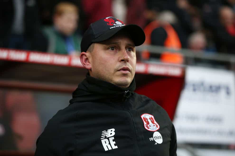 Ross Embleton will be absent from the Leyton Orient touchline