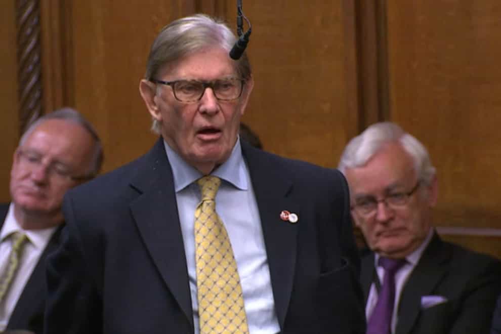 Sir Bill Cash speaking in the House of Commons