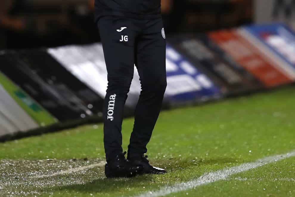 St Mirren manager Jim Goodwin is looking for bravery from officials against Rangers