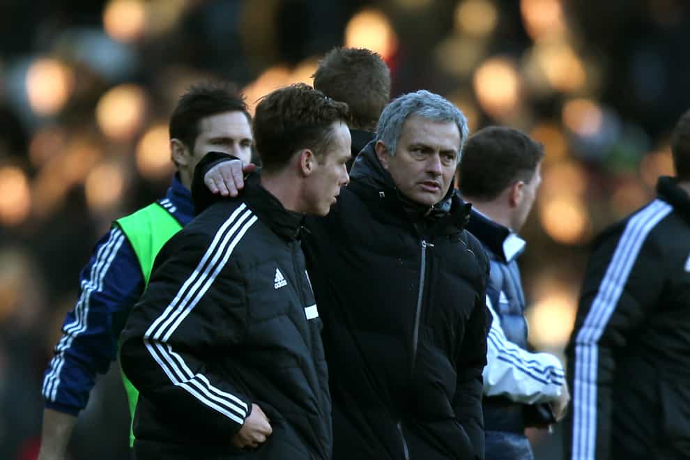 Jose Mourinho was Scott Parker's manager at Chelsea for the 2004-05 season