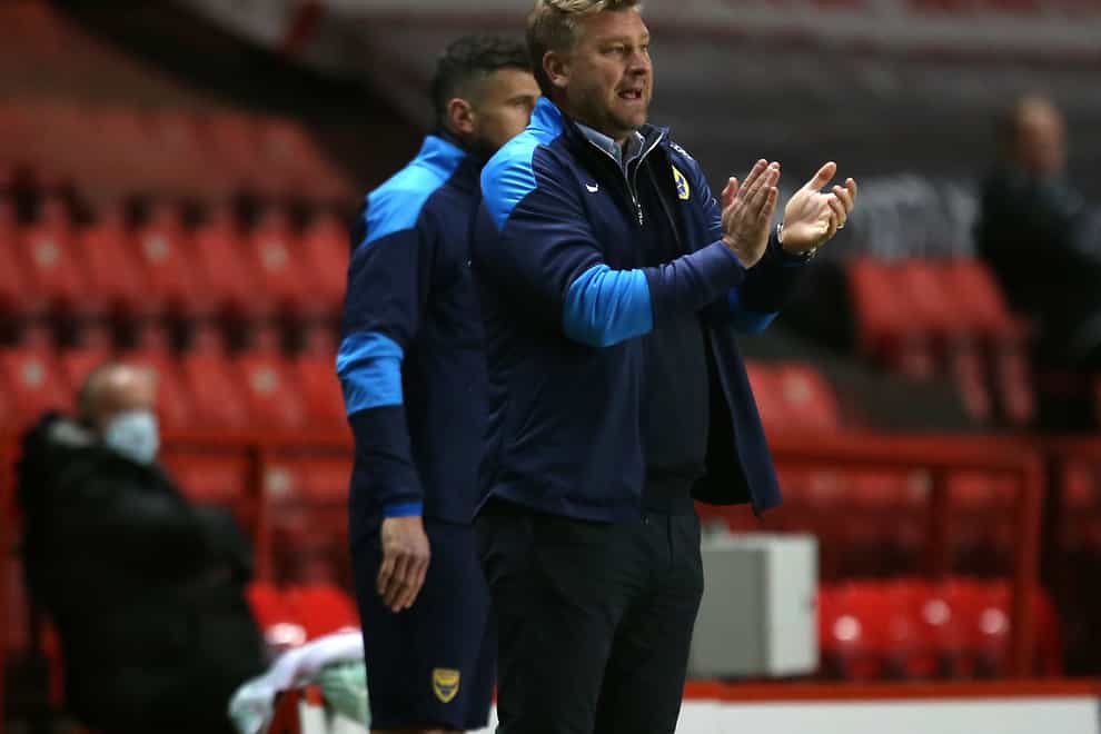 Oxford manager Karl Robinson praised his side's display in the win at Plymouth