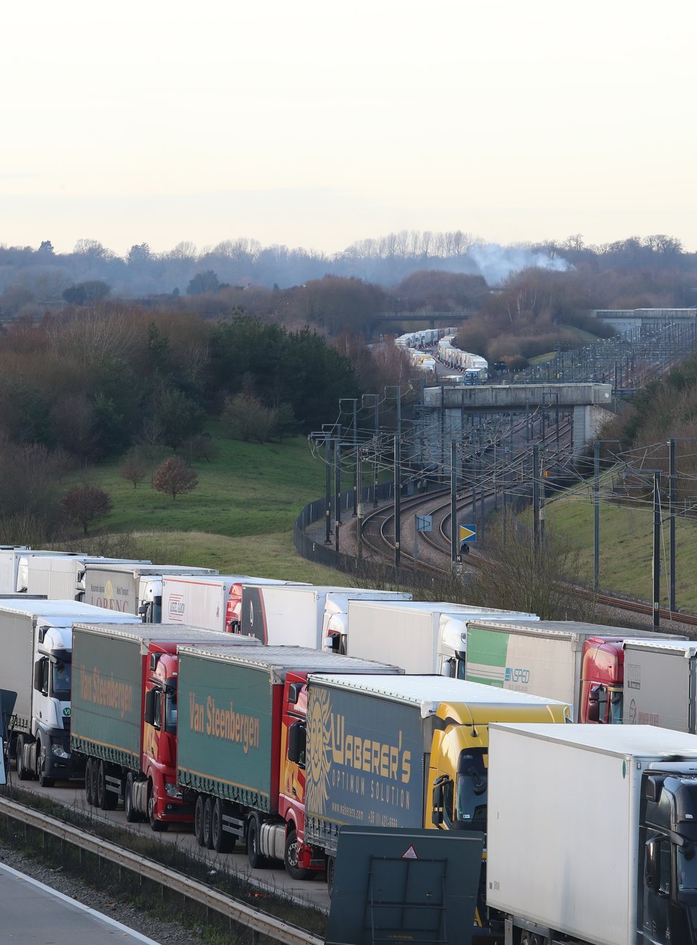 New rules for lorry drivers heading for the EU via Kent from January 1