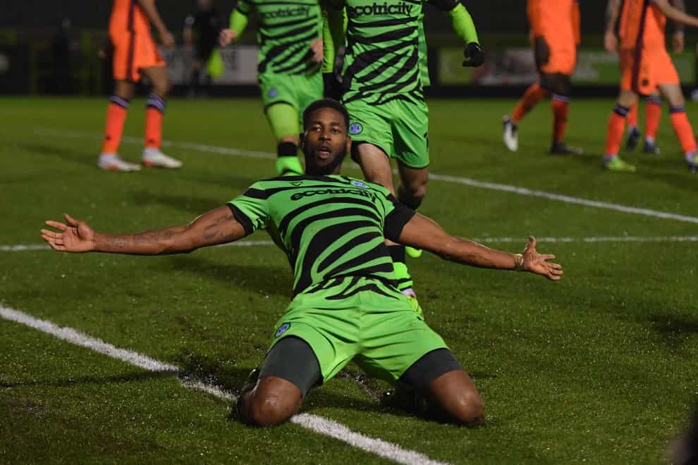 Jamille Matt has triggered a contract extension at Forest Green