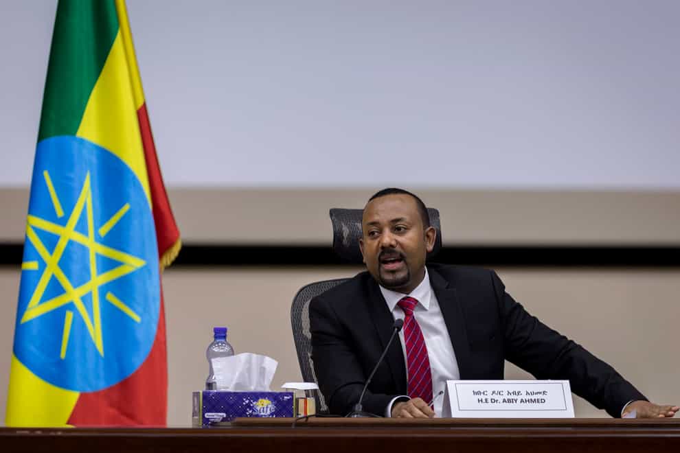 Ethiopia's Ethiopian Prime Minister Abiy Ahmed