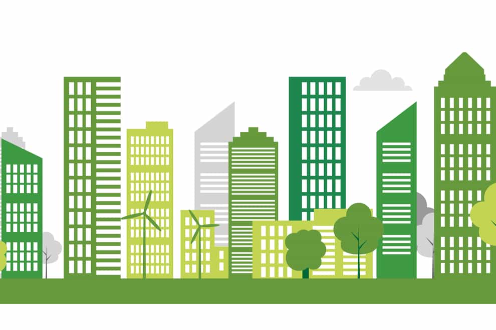 Green Eco city living concept (iStock/PA)