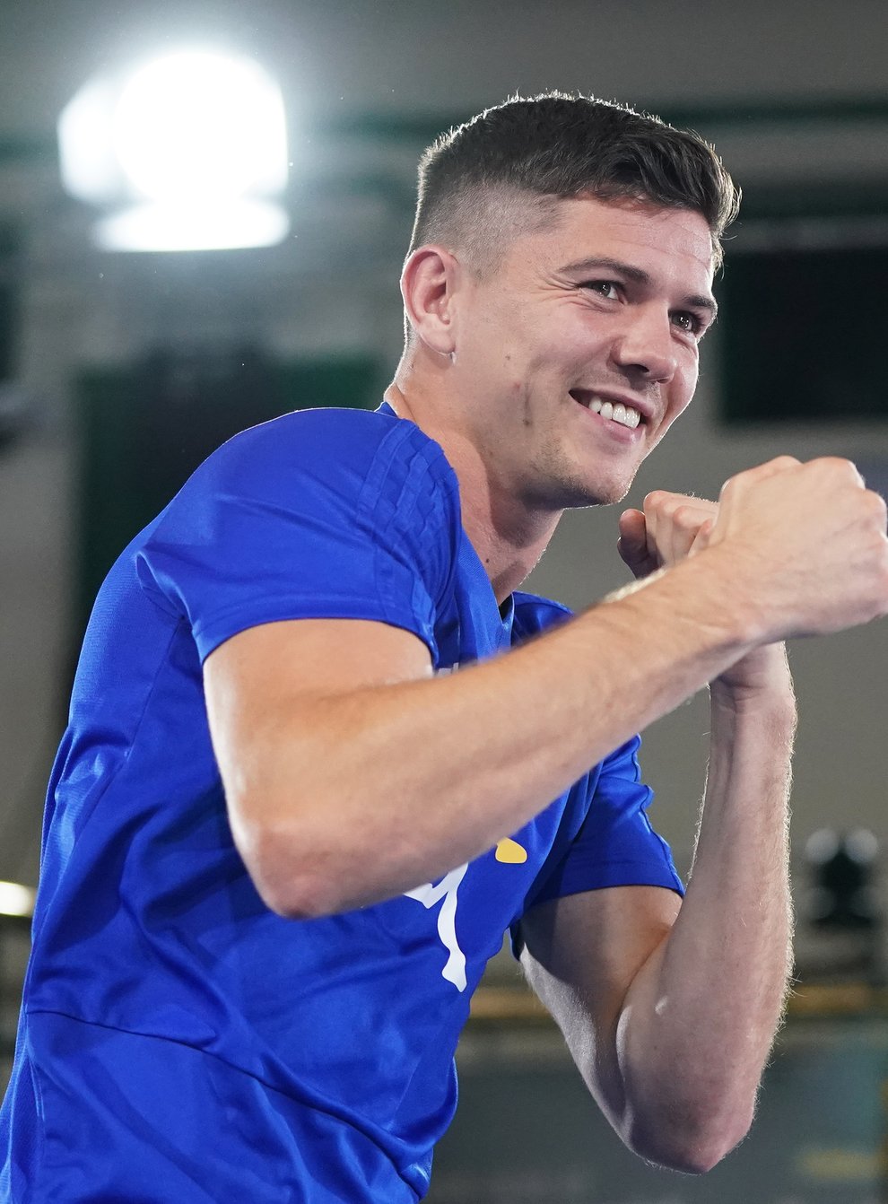 Luke Campbell is in action on Saturday in Dallas (Tess Derry/PA)