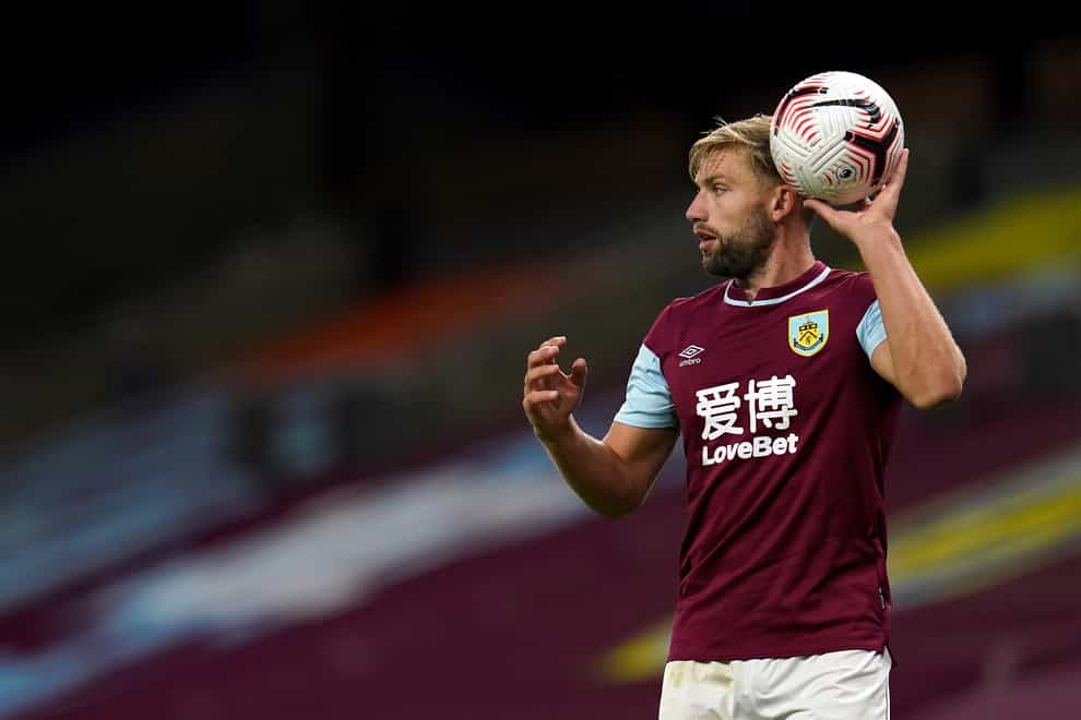 Charlie Taylor in action for Burnley