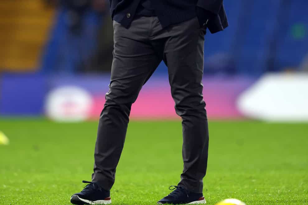 Frank Lampard on the pitch before a match