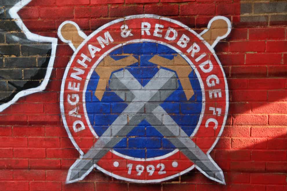 Dagenham & Redbridge were due to play Dover at Victoria Road